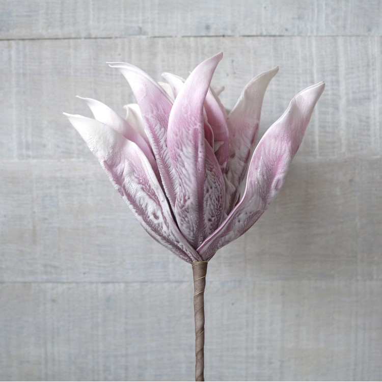 Fleur artificielle en Caoutchouc Eva rembourrée (65cm) en Deux coloris, Home et plus
