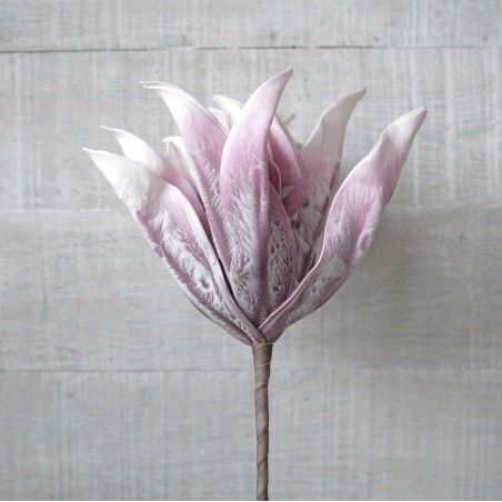 Flor artificial de Goma Eva acolchada (65cm) Dos colores, Hogar y mas