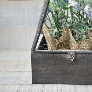 Les Cages pour la Décoration en Bois Naturel, Design, Original Jeu de 3 Unités