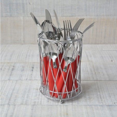 Cubertero of metal. Industrial design. Home and more