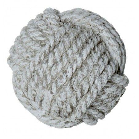 Résine boule de 11,5 cm couleur: blanc cassé Original et moderne, la Maison et plus