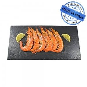 Tabla de pizarra natural para tapas, quesos, picoteo Set de seis