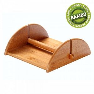 Porte-serviettes en Bambou 19x185x7 cm