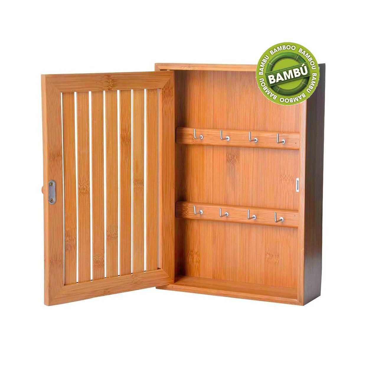 Contanti per le chiavi in bambù (19x6x27)