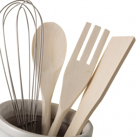 Presina da cucina Utensili di ceramica moderna Naturale Bassic - Casa e altro ancora
