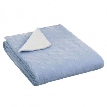 La maison et Plus - Couverture bleue canapé toucher agréable et chaleureux, la Star du design Jacquard