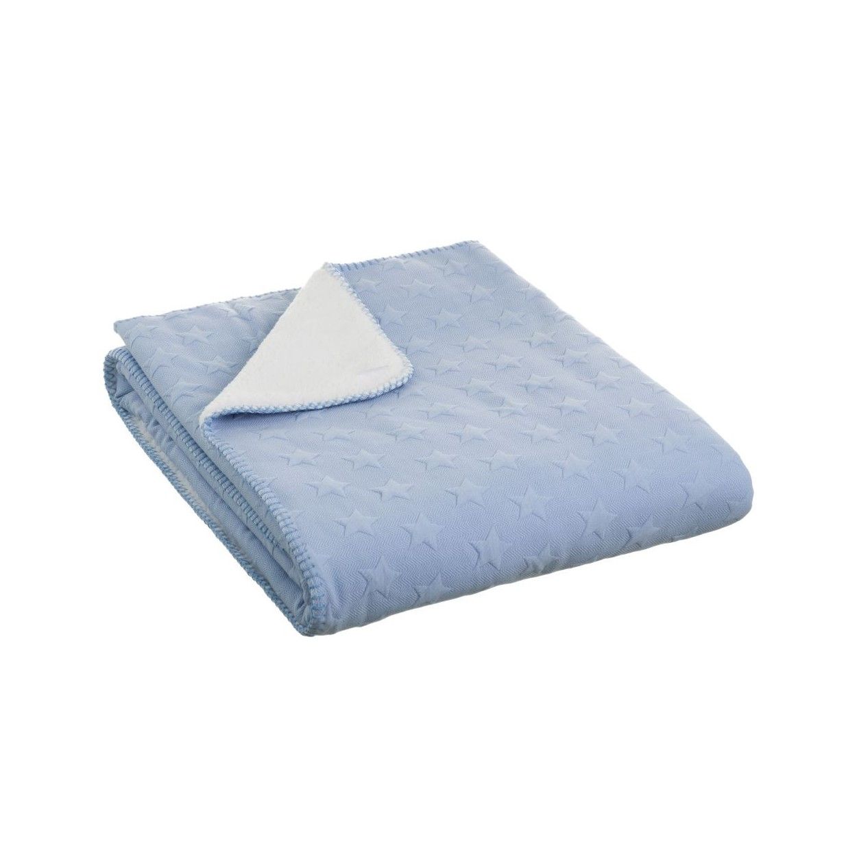 La maison et Plus - Couverture bleue canapé toucher agréable et chaleureux, la Star du design Jacquard