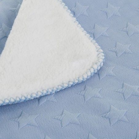 Casa e Più - Caucciù blu divano tocco di classe e design caldo Jacquard di Stelle