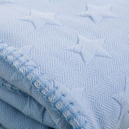 La maison et Plus - Couverture bleue canapé toucher agréable et chaleureux, la Star du design Jacquard