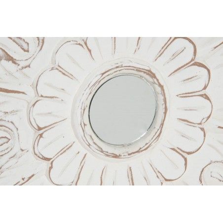 Pala Murale decorativo in legno e vetro con disegni Floreali greco. Casa e Più