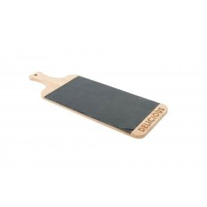 Home and more - Bamboo Tray with natural slate. Design delicious.