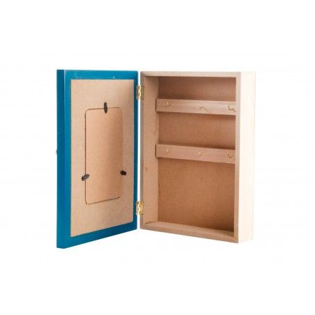 Hogar y más - Guardallaves de madera. Diseño marino y original.