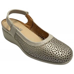 ZAPATO SEÑORA CÓMODO PLATA
