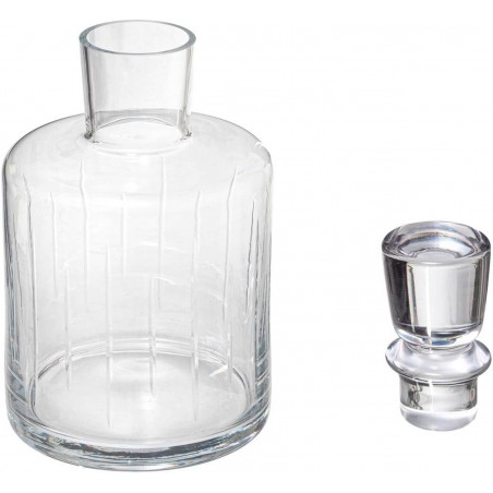 JUEGO DE VASOS CON DECANTADOR DE WHISKY