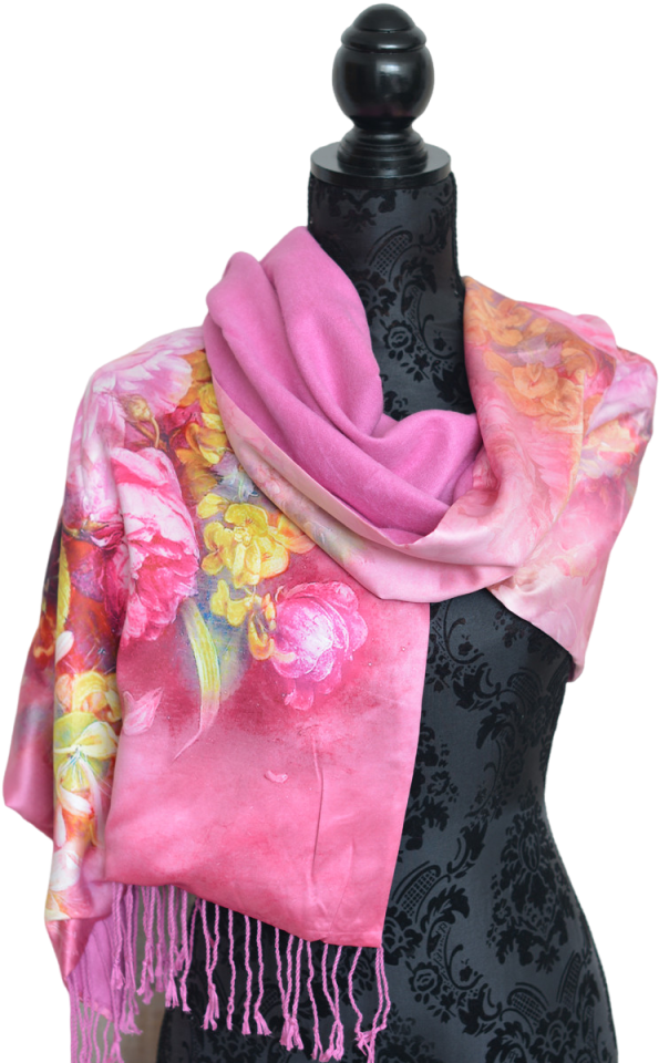 Silk handkerchief 100%...