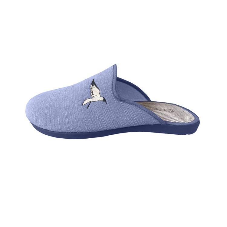 ZAPATILLAS DE CASA AZUL