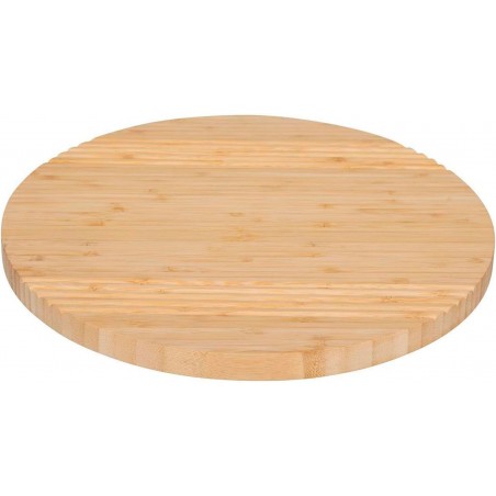TABLA GIRATORIA APERITIVOS DE BAMBÚ 35X3,8CM