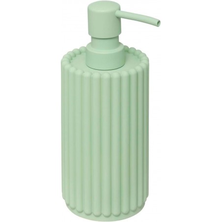 DISPENSADOR DE JABON PARA BAÑO RESINA PASTEL BULTOS 7,3X18,5CM 35CL