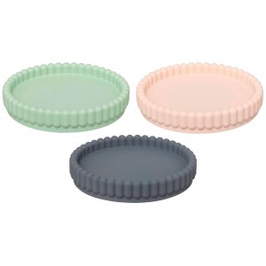 JABONERA BAÑO RESINA BULTOS PASTEL 11X2CM