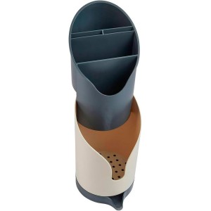 ESCURRIDOR ORGANIZADOR CUBIERTOS BEIGE NEO 12,8X1X20,2CM