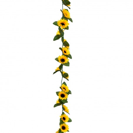 GUIRNALDA DECORATIVA GUIRASOL AMARILLO NAKI 180CM