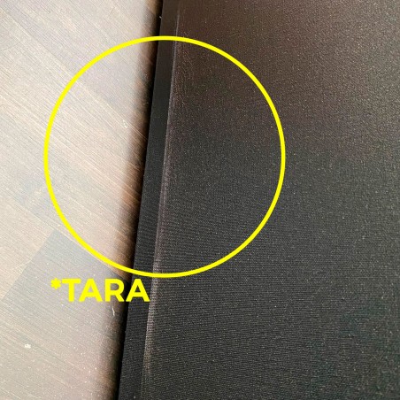 *TARA* CUADRO LIENZO BAMBÚ CON MARCO NEGRO 78X97 *TARA*