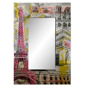 ESPEJO DECORATIVO FOTOIMPRESIÓN PARIS 60X90CM