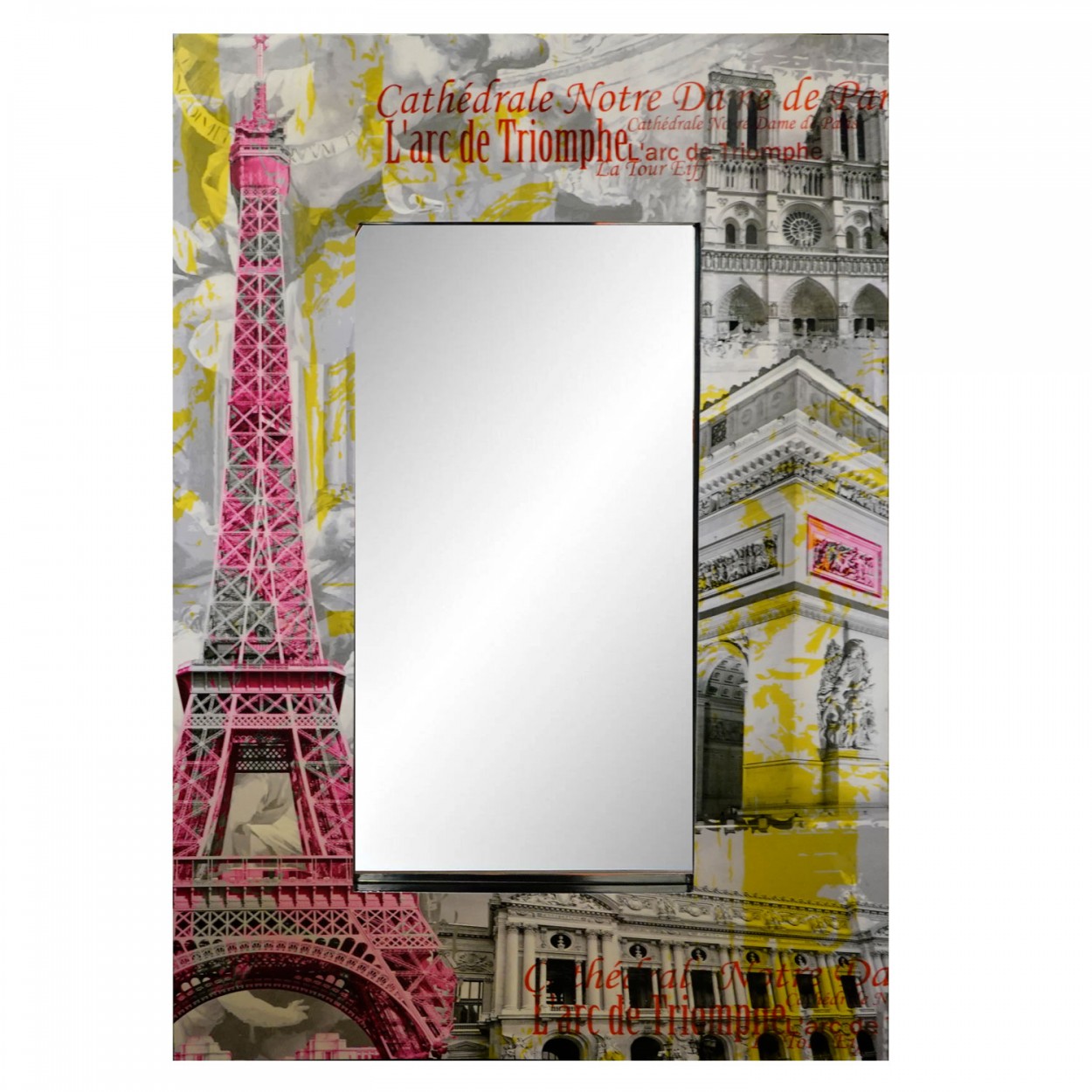 ESPEJO DECORATIVO FOTOIMPRESIÓN PARIS 60X90CM