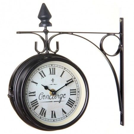 Reloj de estacíon estilo tradicional (26x8x26)