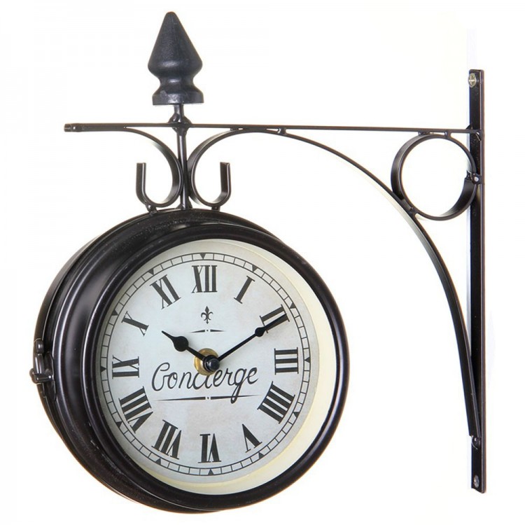 Reloj de estacíon estilo tradicional (26x8x26)