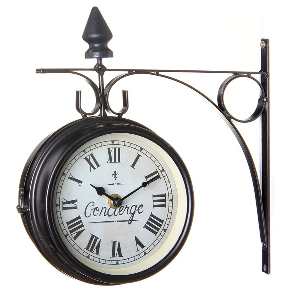 Reloj de estacíon estilo tradicional (26x8x26)