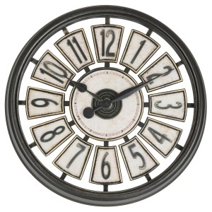 RELOJ PARED DAVY INDUSTRIAL ø39,2CM