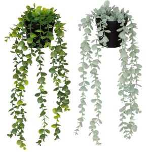 PLANTA EUCALIPTO ARTIFICIAL CON MACETA 51CM