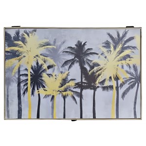 TAPA CONTADOR CUADRO LUZ PALMERAS MADERA 46X6X31CM