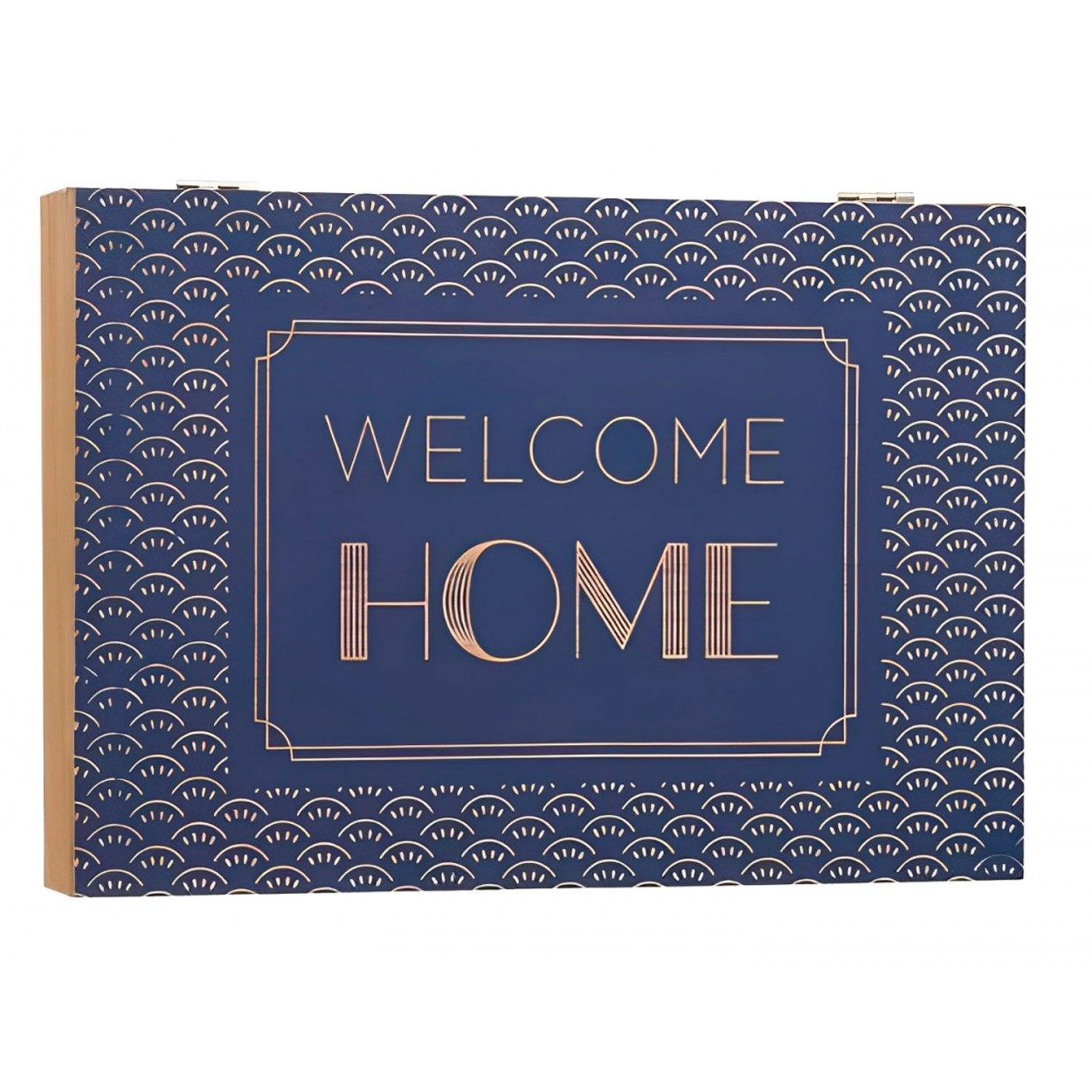 TAPA CONTADOR CUADRO LUZ WELCOME HOME MADERA 46X32X7CM