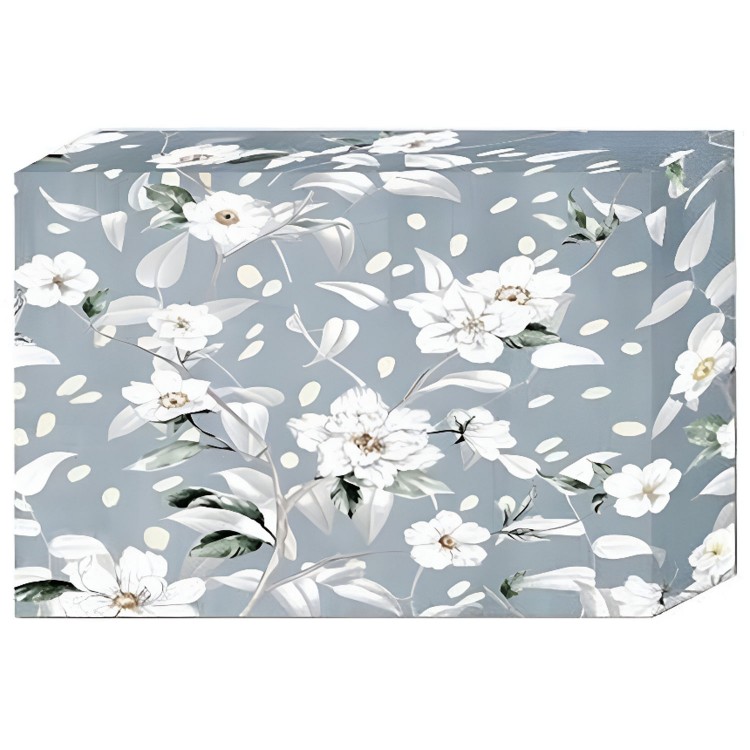 TAPA CONTADOR CUADRO LUZ FLORES MADERA 46X32X7CM