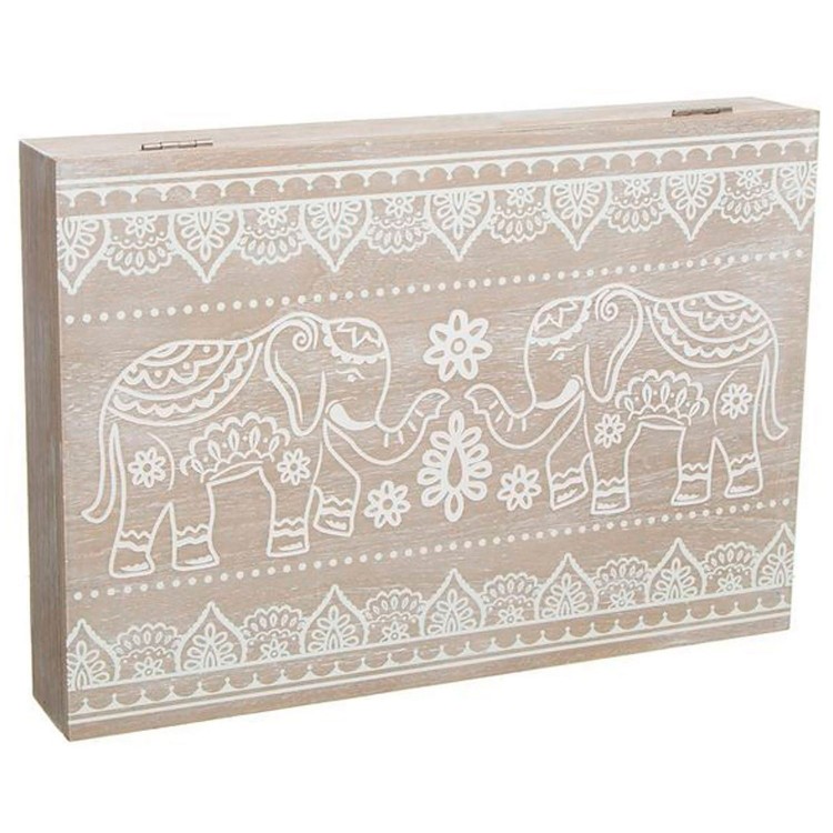 TAPA CONTADOR CUADRO LUZ ELEFANTE DE LA SUERTE 46X32X7CM