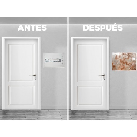 TAPA CONTADOR CUADRO LUZ ESPIGAS 32X7X46CM