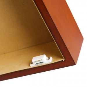 Cuelgallaves moderne marron