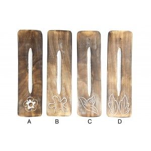 Home and more - Wooden Holder for incense. 4 models