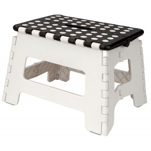 TABURETE PLEGABLE BLANCO Y...