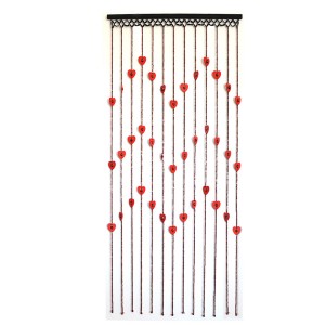 Curtain for Door Hearts...