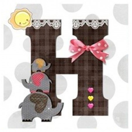 CUADRO DECORATIVO LIENZO LETRAS HOME 30X30CM