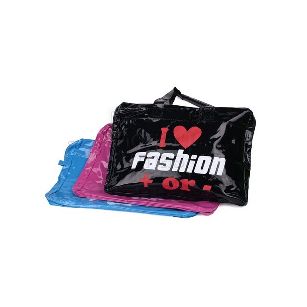 Bolso de asas con velcro 