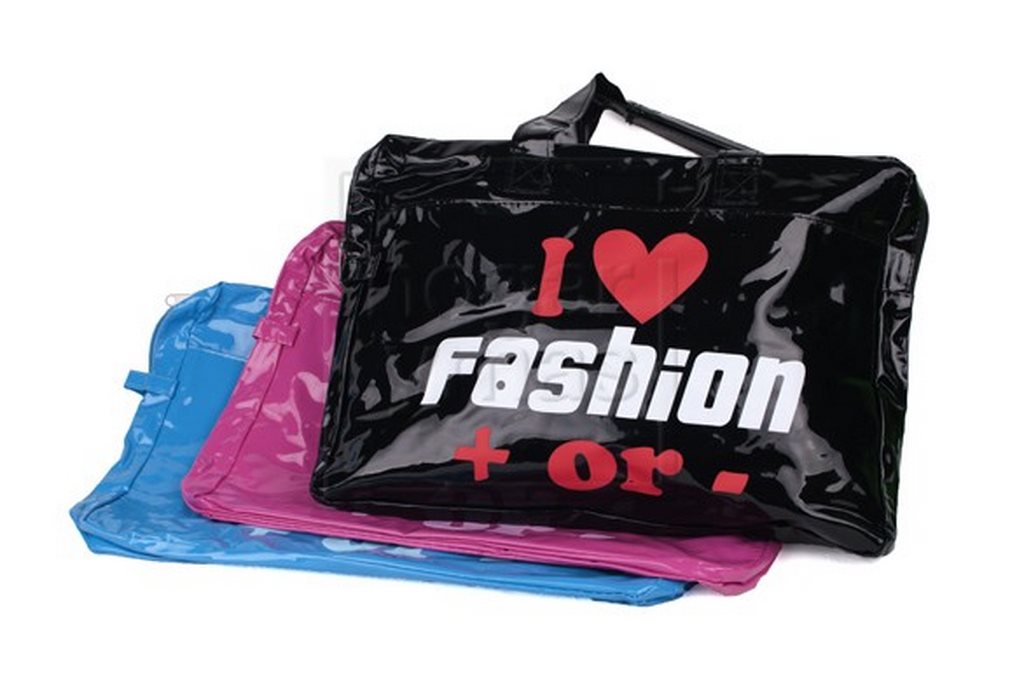 Sac poignées avec fermeture velcro 