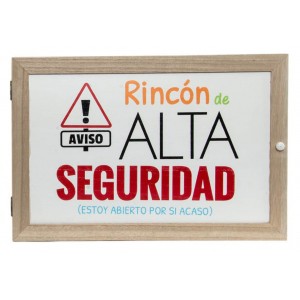 Couvercle compteur pour les clés, en bois naturel design original et amusant 48 X 32,5 CM Mon Domicile Touches