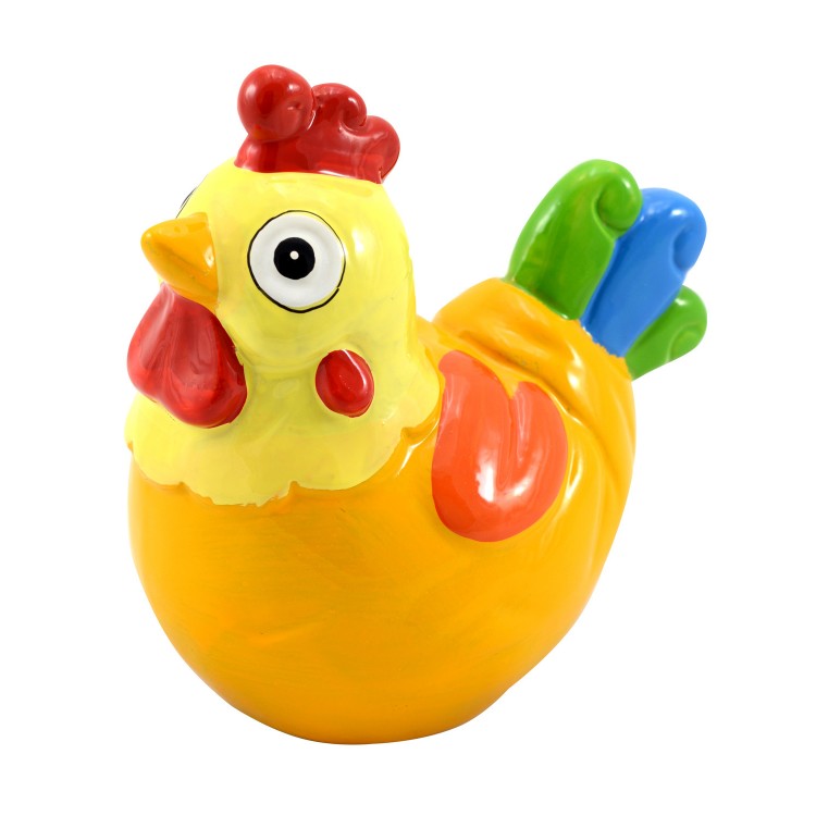 Piggy bank Children's mod. Hen (14x14x9 cm)