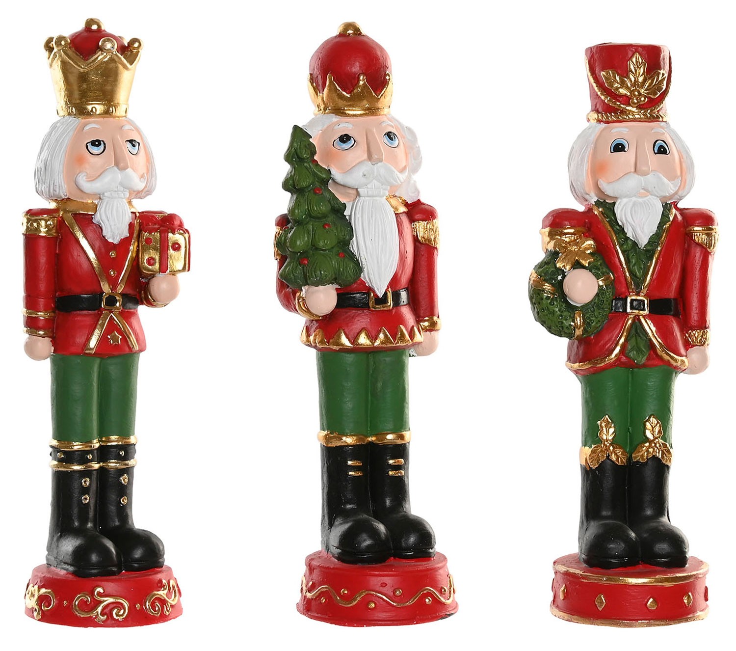 CASCANUECES MAGNESIA 48CM FIGURA REY/SOLDADO DECORATIVA PREMIUM
