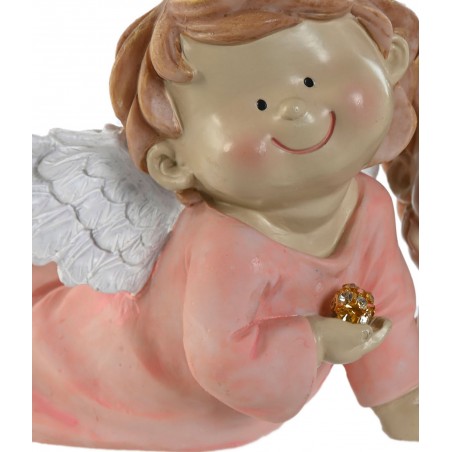 ANGELITO BEBÉ RESINA 14CM FIGURA DECORATIVA DULCE