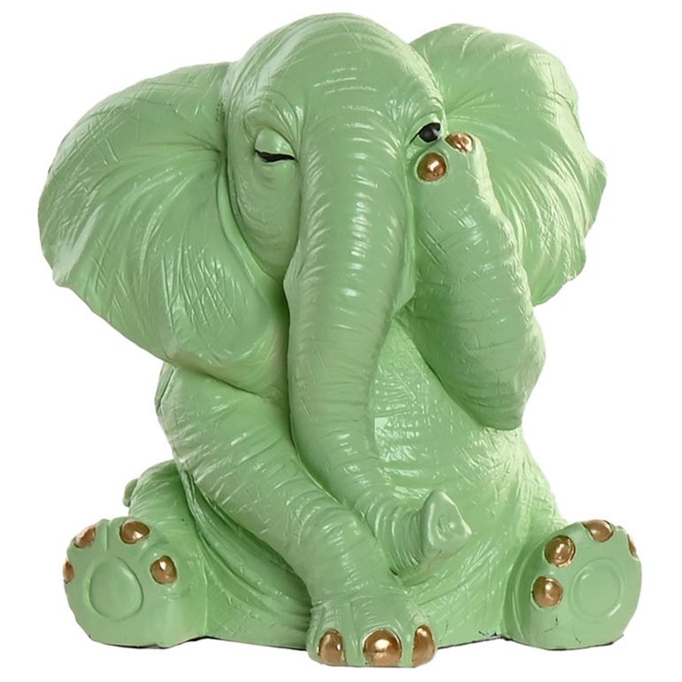 ELEFANTE FIGURA VINILO SABIO COLORS 14,5CM